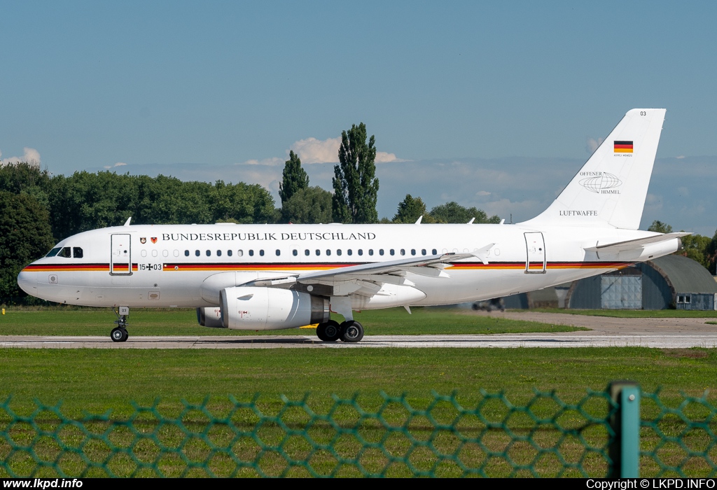 Germany Air Force – Airbus A319-133X(CJ) 15+03