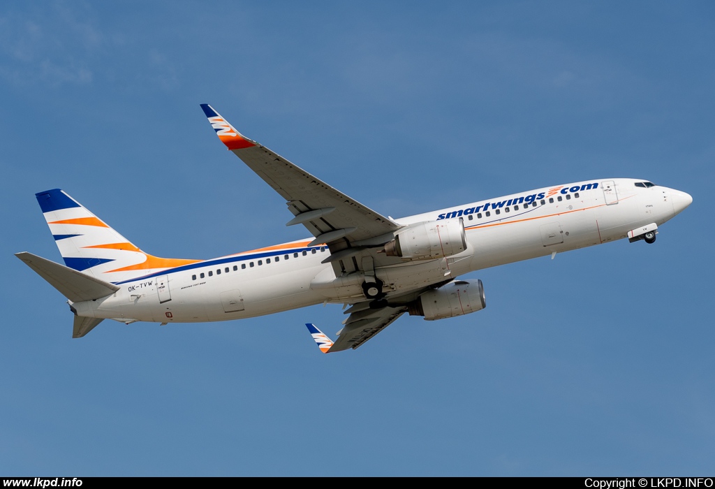 Smart Wings – Boeing B737-86Q OK-TVW