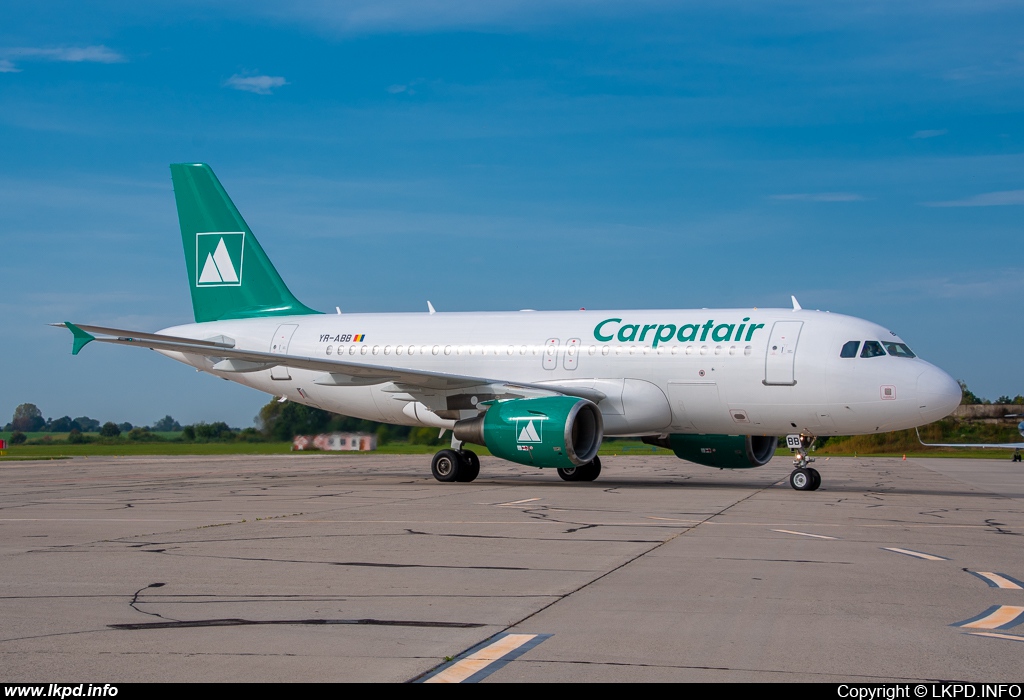 Carpatair – Airbus A319-112 YR-ABB