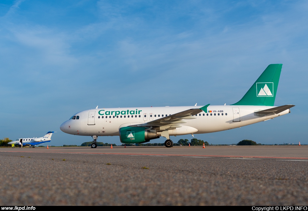 Carpatair – Airbus A319-112 YR-ABB