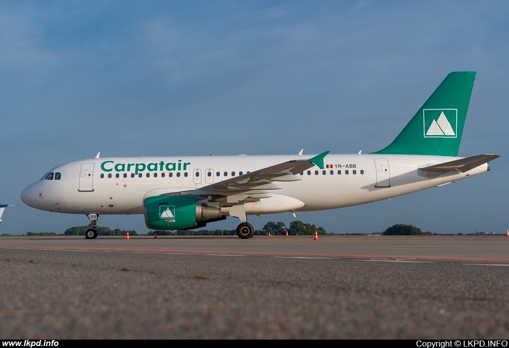 Carpatair – Airbus A319-112 YR-ABB