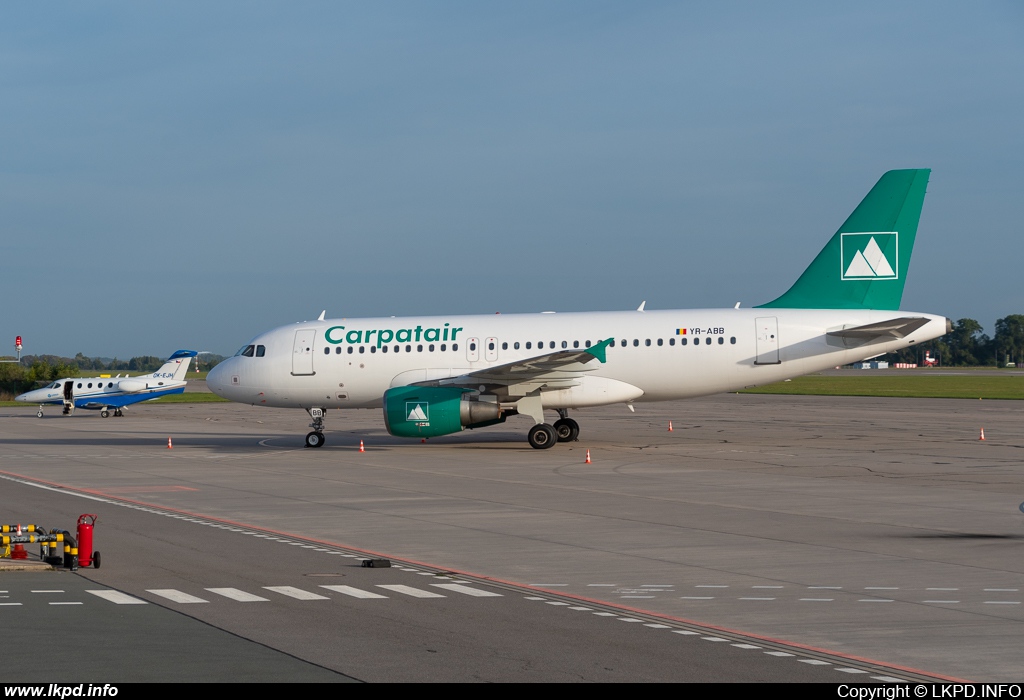 Carpatair – Airbus A319-112 YR-ABB