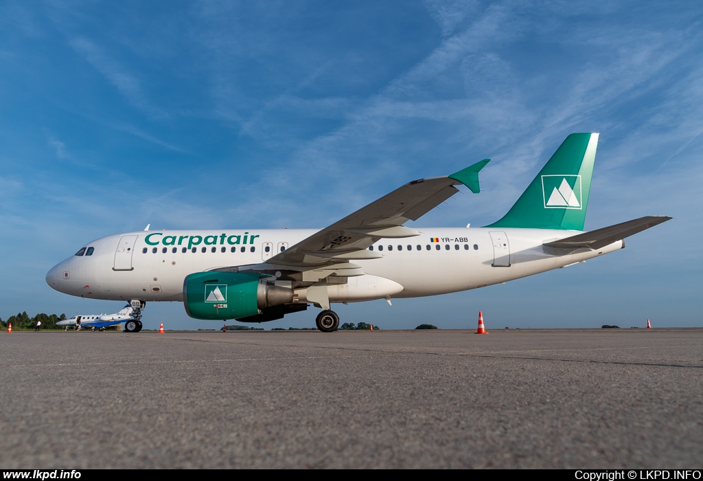 Carpatair – Airbus A319-112 YR-ABB