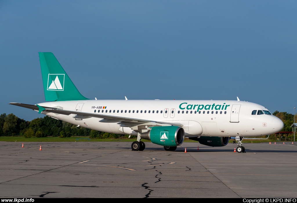 Carpatair – Airbus A319-112 YR-ABB