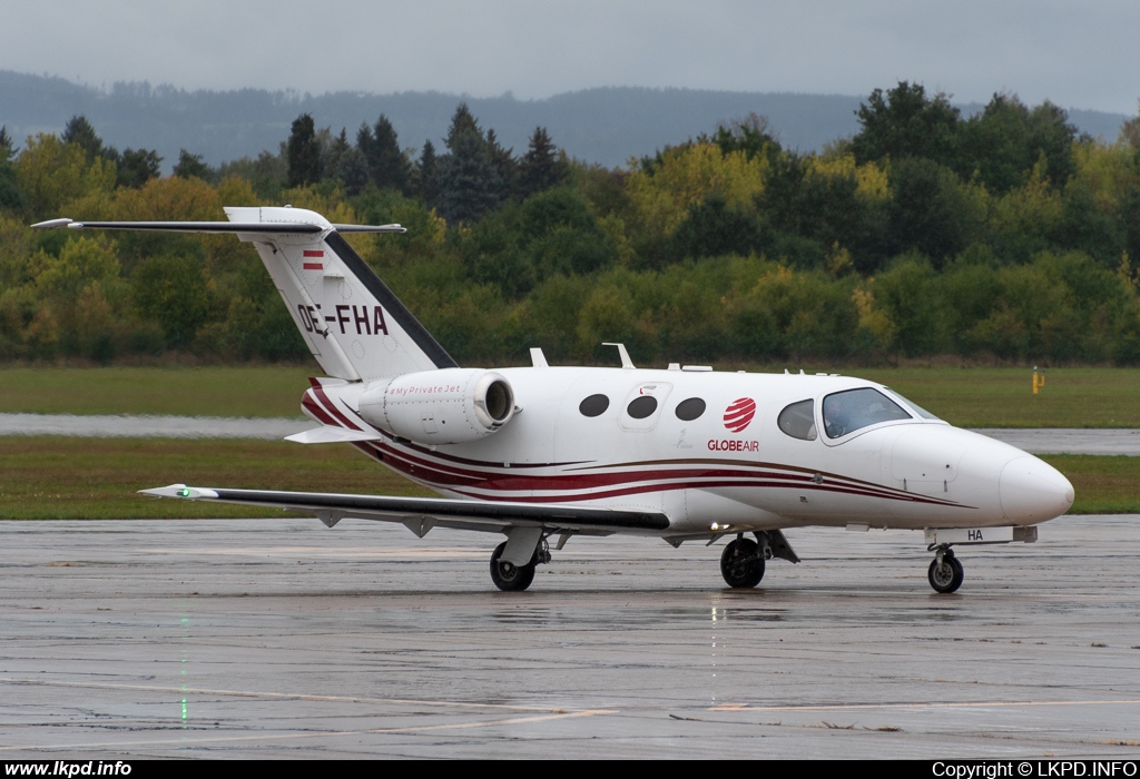 GlobeAir – Cessna C510 Mustang OE-FHA