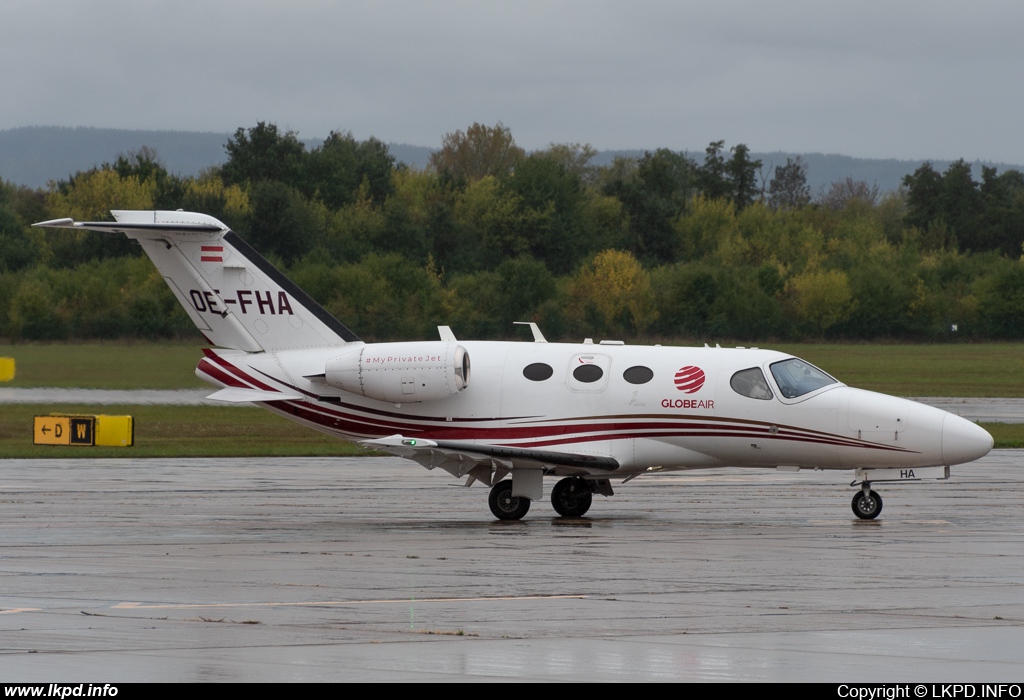 GlobeAir – Cessna C510 Mustang OE-FHA