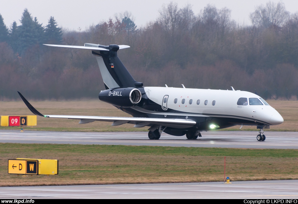 VistaJet – Embraer EMB-550-600 D-BALL