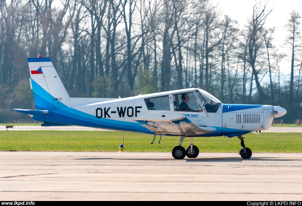 Private/Soukrom – Zlin Z-43 OK-WOF