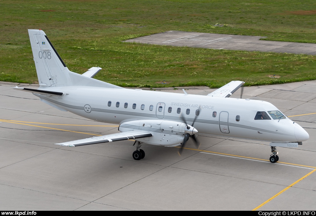 Sweden Air Force – Saab SF-340B 100008