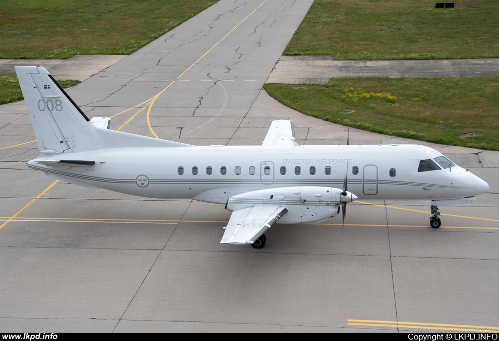 Sweden Air Force – Saab SF-340B 100008