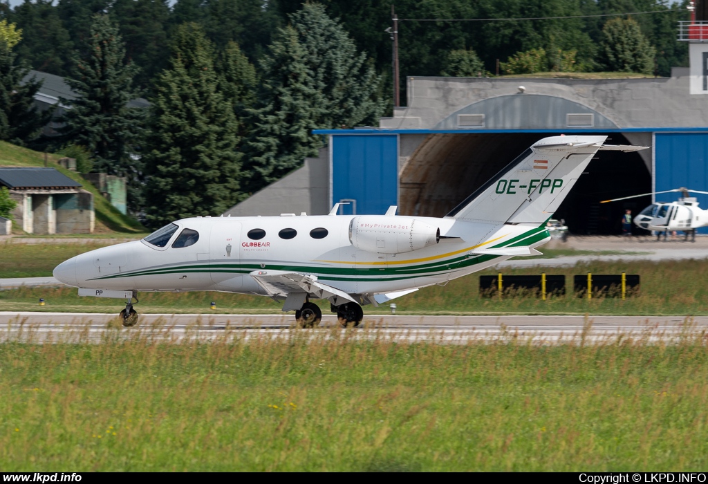 GlobeAir – Cessna C510 Mustang OE-FPP