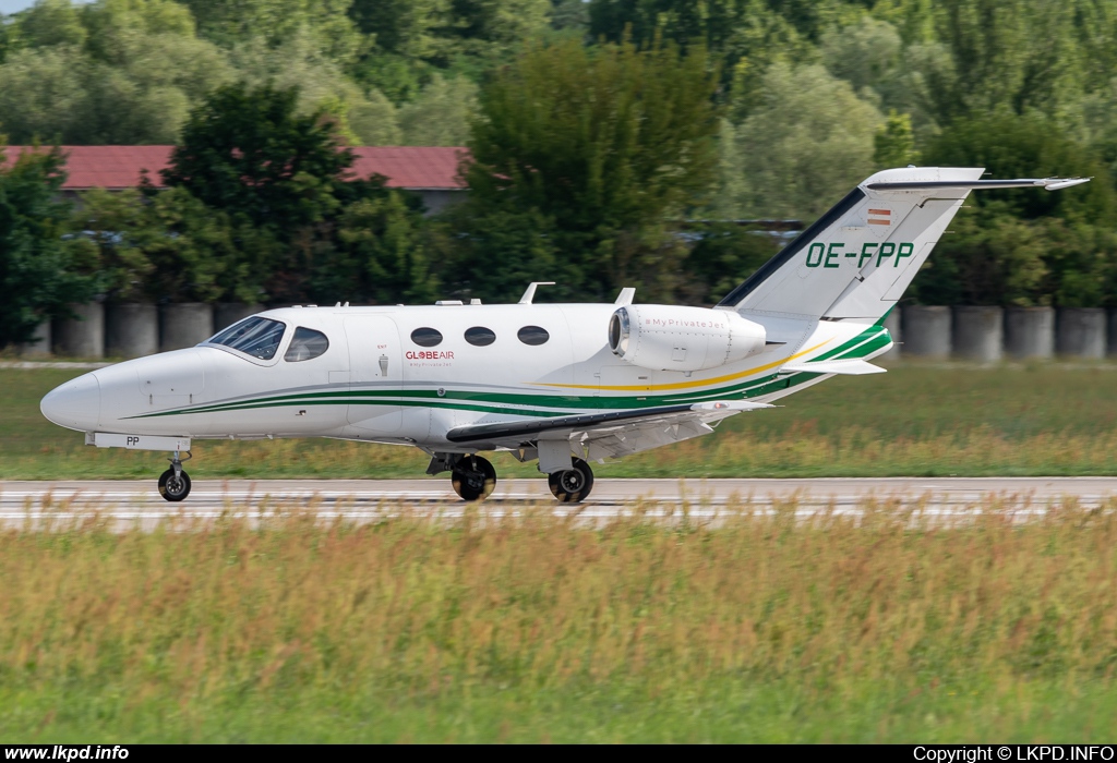 GlobeAir – Cessna C510 Mustang OE-FPP