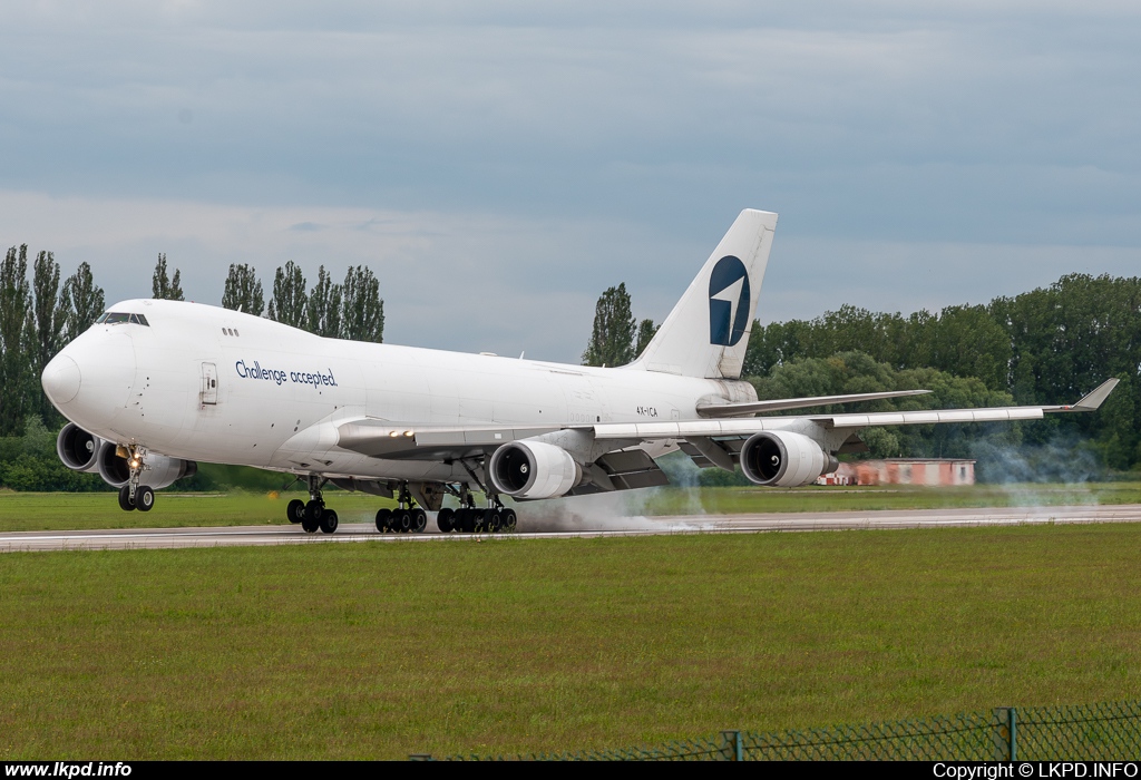 Challenge Airlines IL – Boeing B747-4EVF(ER)  4X-ICA
