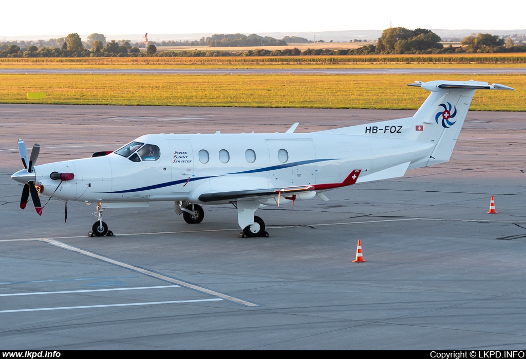 Swiss Flight Services – Pilatus PC-12/45 HB-FOZ